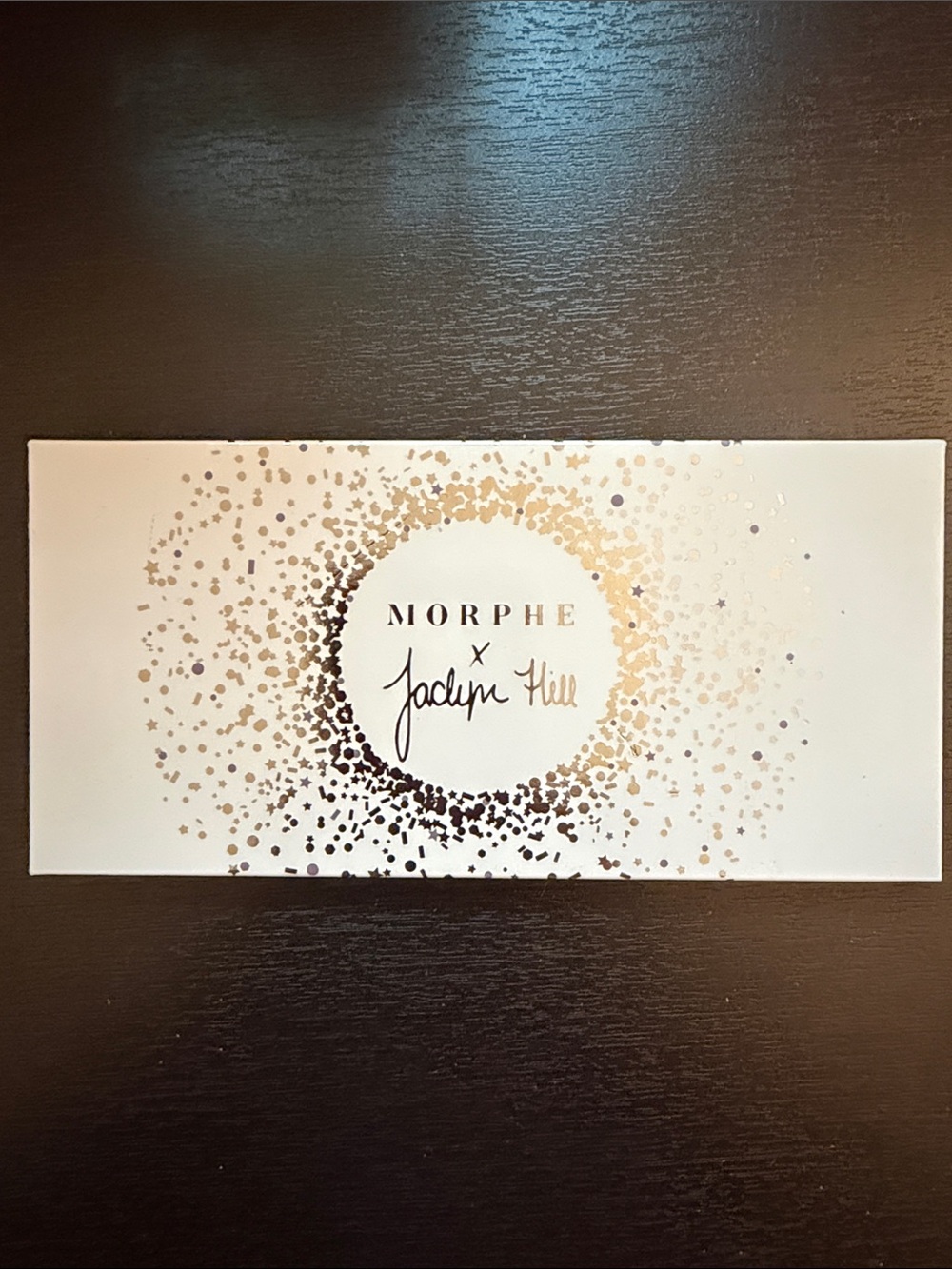 Morphe x Jaclyn Hill Eyeshadow Palette - White with Gold Accents